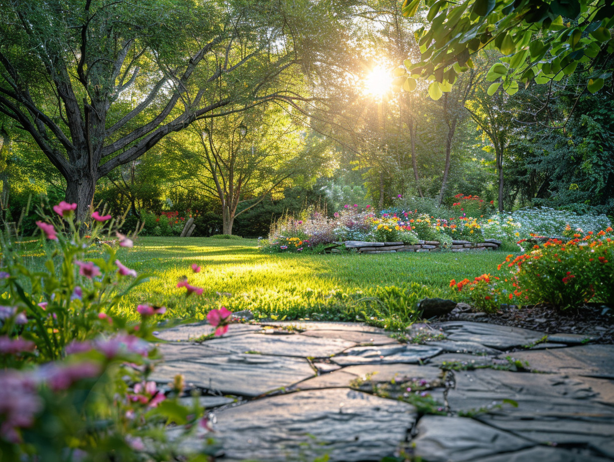 espace extérieur oasis
